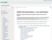 Tablet Screenshot of help.earthsoft.com